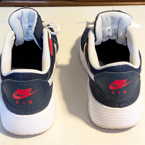 Nike Men's AIR MAX SC Size 7 Midnight Navy/White Running Shoes CW4555-400 Wms 9 - Picture 4 of 11